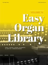 Easy Organ Library, Vol. 76 Organ sheet music cover